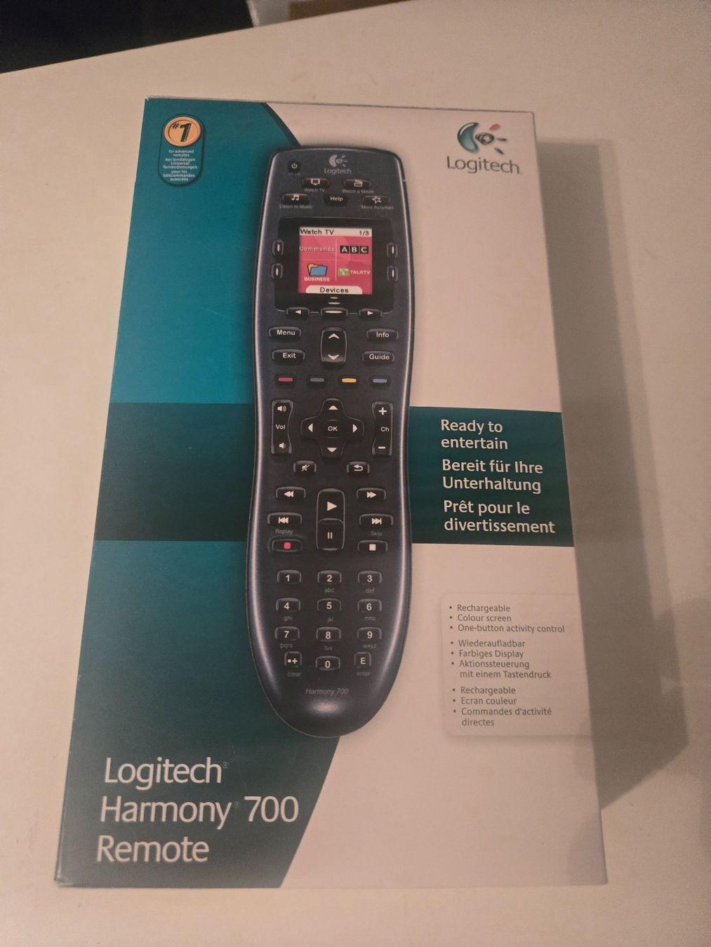 Logitech Fernbedienungen: Fernbedienung Logitech – Neu (gemäss Beschreibung) aus Riedt b. Erlen von 63ak