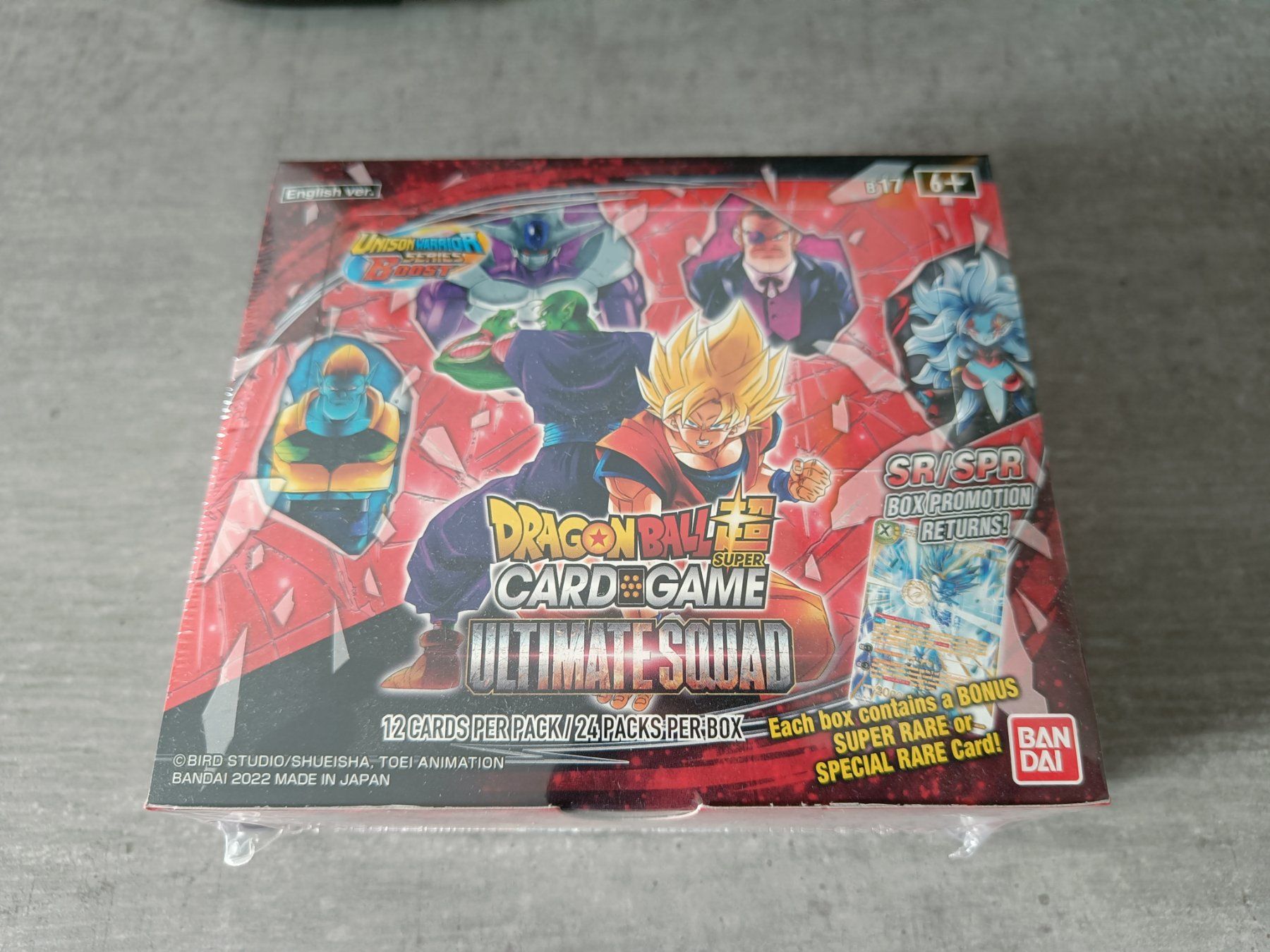 Giochi: Dragonball Super - BT17 Ultimate Squad Display – Nuovo e nell'imballaggio originale da Recherswil venduto da Bigdoomtrain