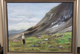 Oel Gemälde J.Binder