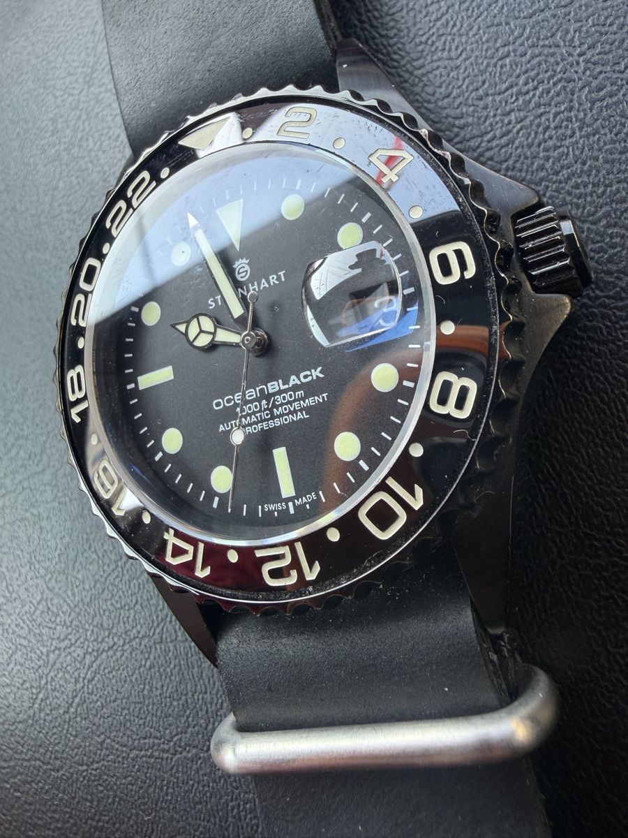 Steinhart Orologi: Steinhart Ocean 42 nova black – Usato da Bachenbülach venduto da RN-789 1