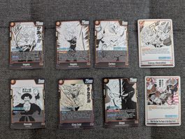 Dragon Ball Super Fusion World Karten in Manga Style