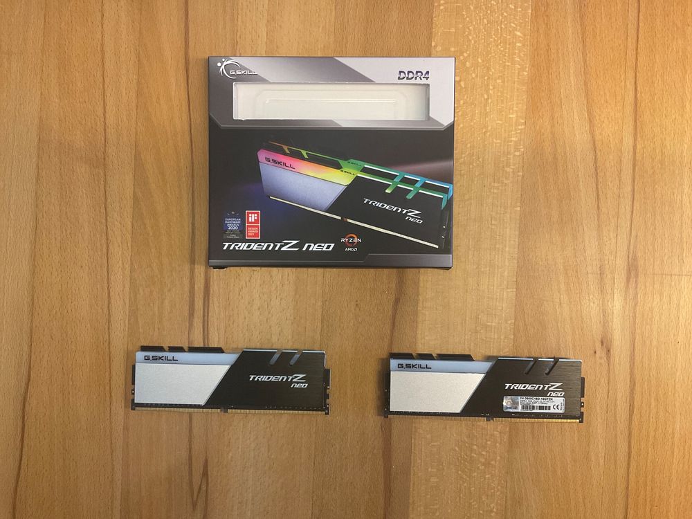 G Skill Trident Z Neo | DDR4 RAM 2x8 3600MHz CL18 (Neu (gemäss ...
