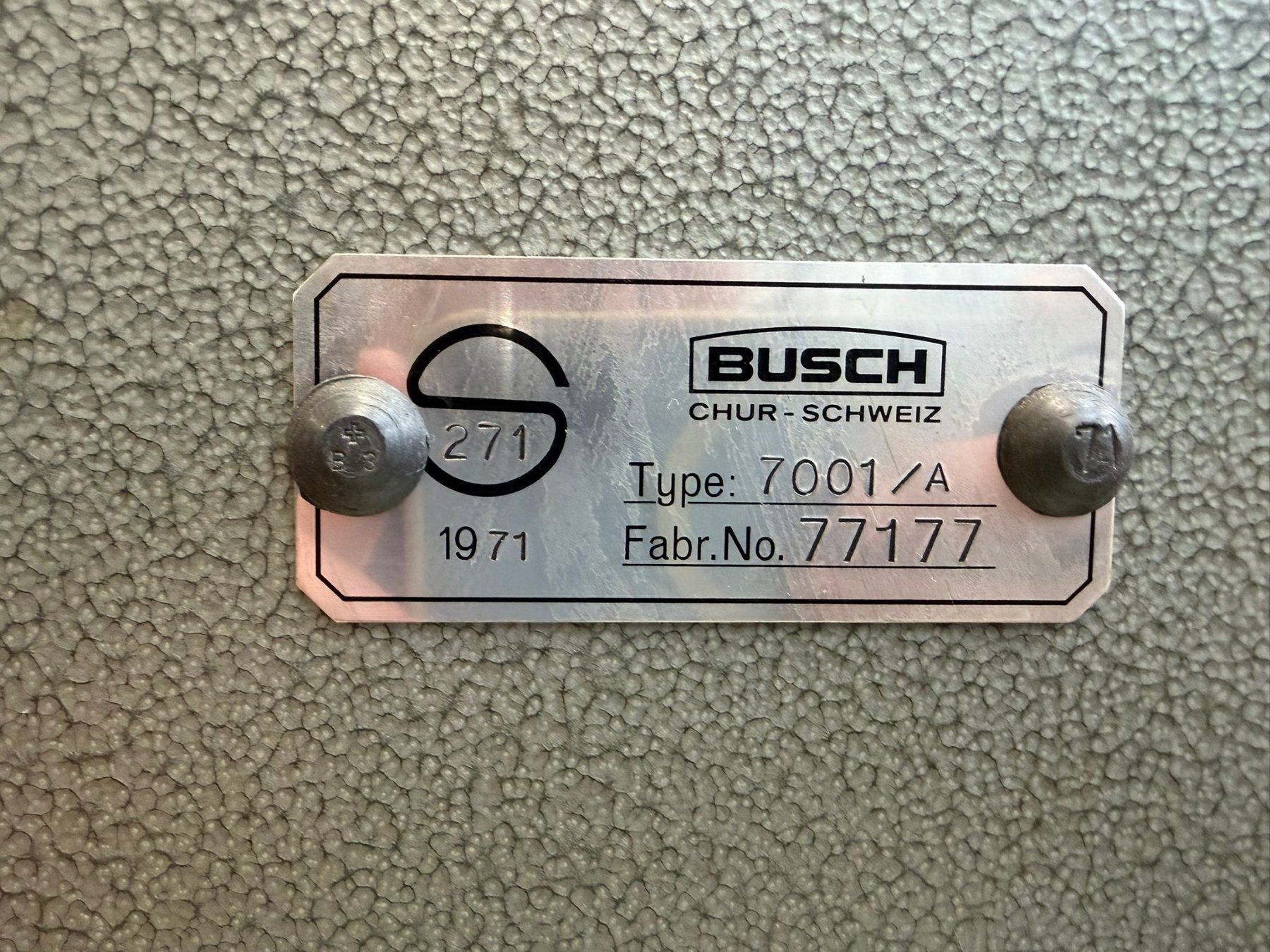 Busch Accessori da laboratorio: Waage Busch, Chur-Schweiz – Usato da Konolfingen venduto da mar_bp56 3
