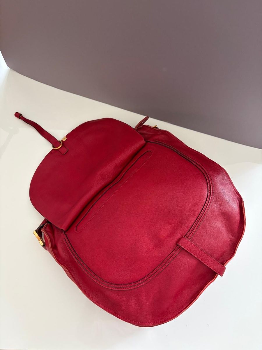 Chloé Taschen für Damen: Chloé Marcie Hobo Rot Leder – Neu (gemäss Beschreibung) aus Zürich von koc_6l5j 3