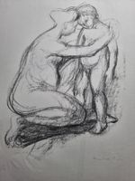 REGINA DE VRIES LITHOGRAPHIE SIGNIERT NUMMERIERT