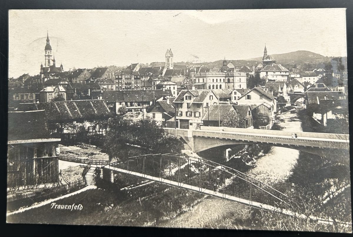 Cartoline postali: Fotokarte Frauenfeld  – Usato da Horw venduto da Tellbub