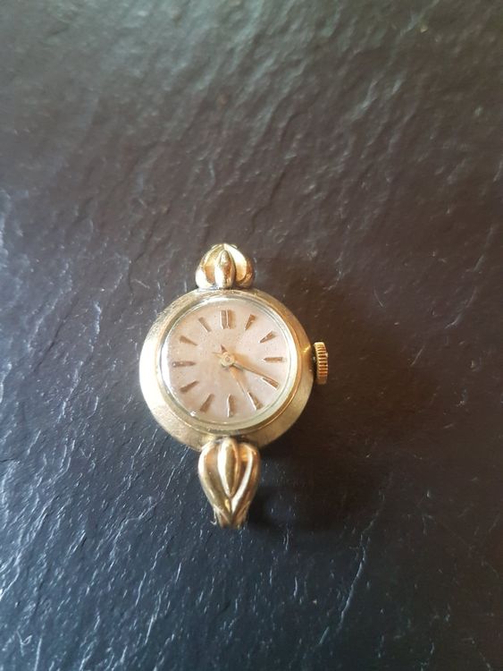 Pendentif Vintage Plaqué Or - Homme - Bijou Ancien Authentique Multicouleur