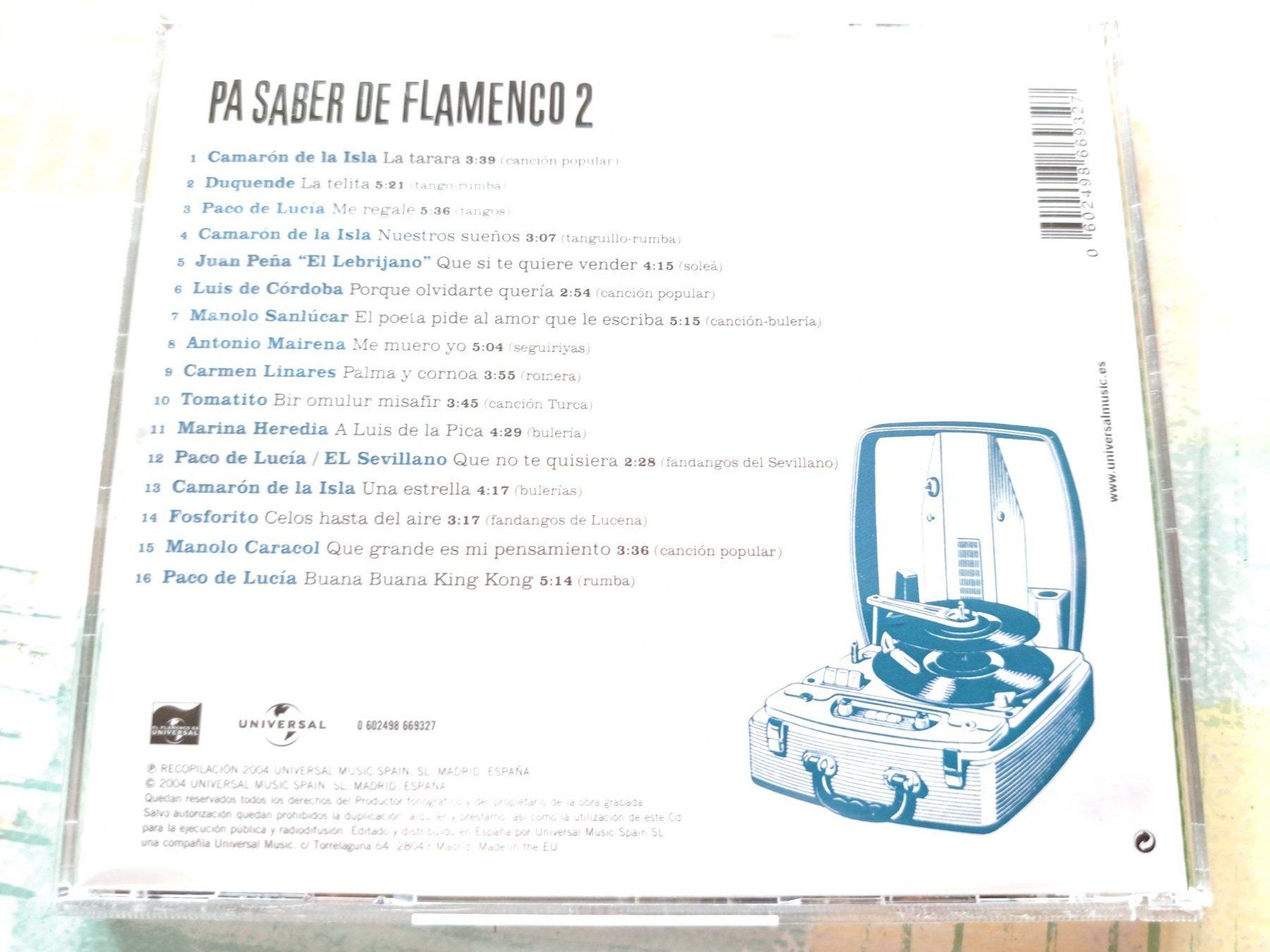 CD: Cd Pa Saber De Flamenco volume 2 – Usato da Pully venduto da bro_n52j 1
