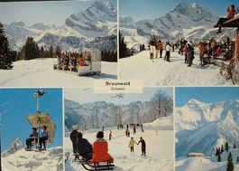 BRAUNWALD Wintersport, Funi-Schlitten - Sesselbahn - Eislauf