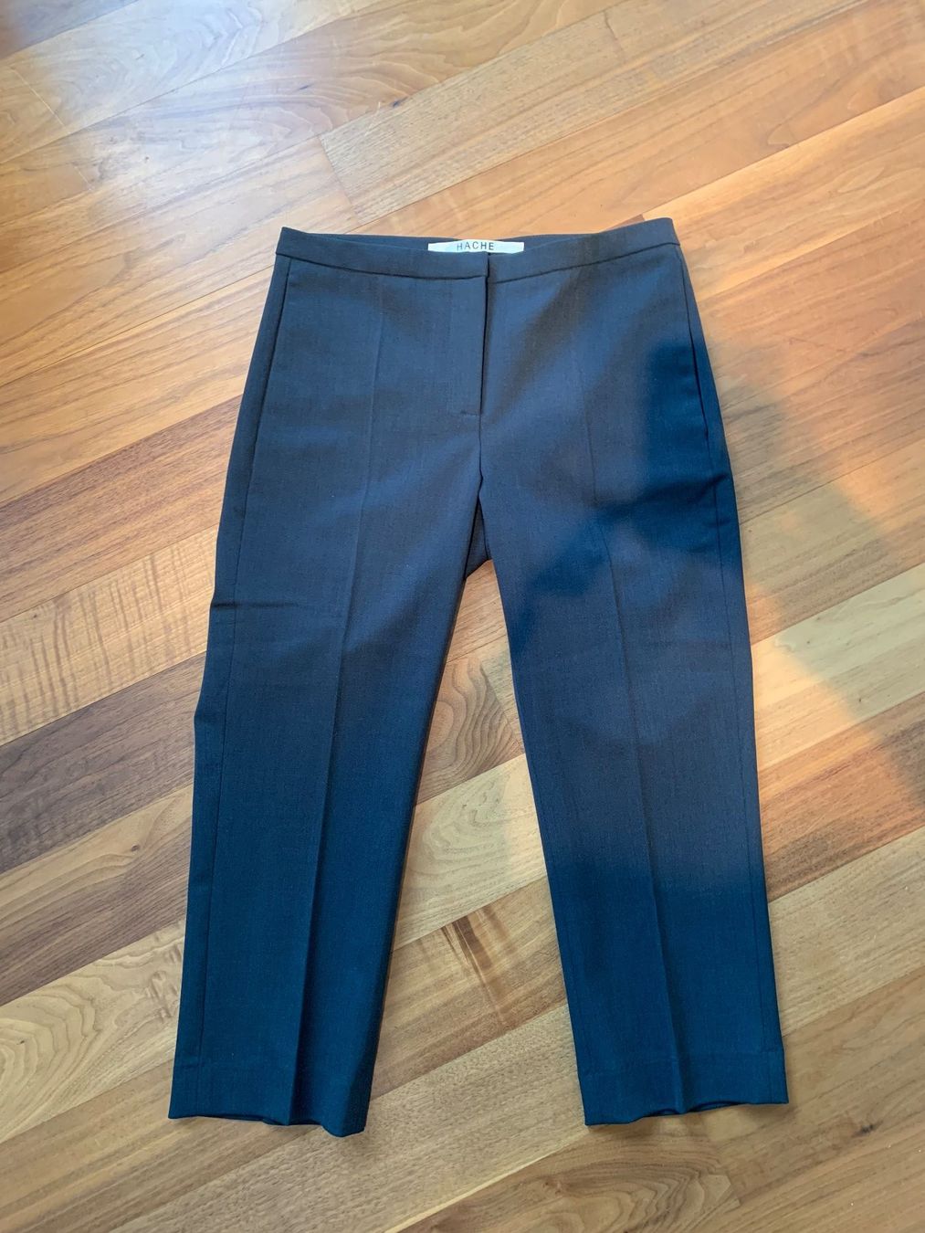 Hosen: Hache Kick Flare Trousers in Navy – Gebraucht aus Rüschlikon von Brixen07