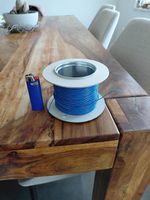 Distrelec Schaltlitze blau 0.22mm²  ca. 70m übrig