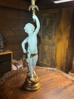 Kerzenhalter Putto Figur antik Stil