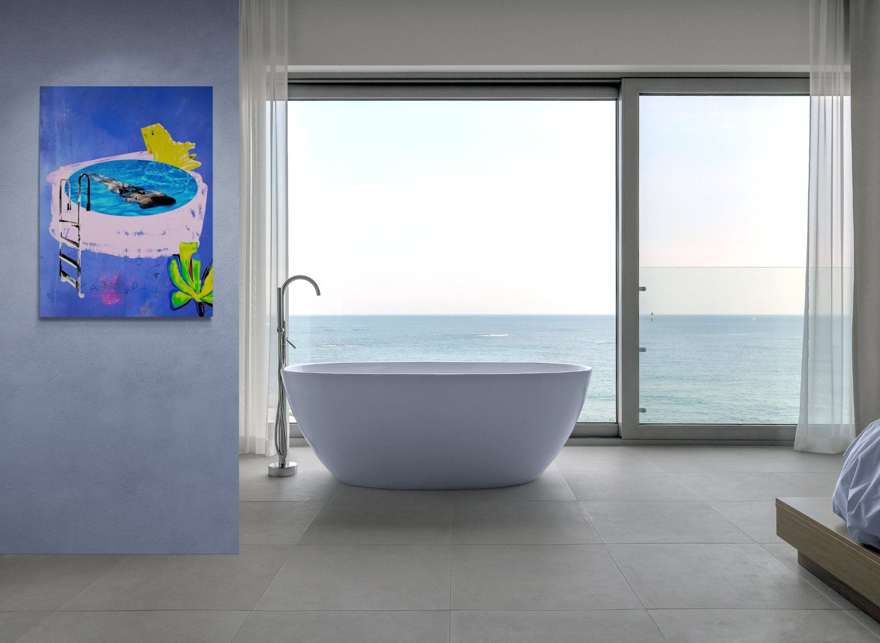 Poster & Bilder: Pink Pool – Neu und originalverpackt aus Hergiswil NW von WonderprintsCH 1