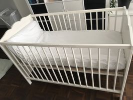 IKEA Babybett HENSVIK  weiss