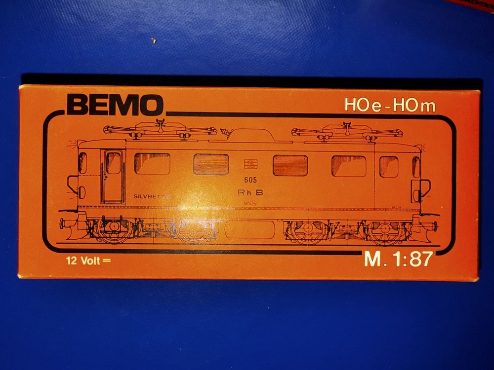 Bemo H0m RhB Ge 4/4 Kesch, grün, neuwertig & OVP 2
