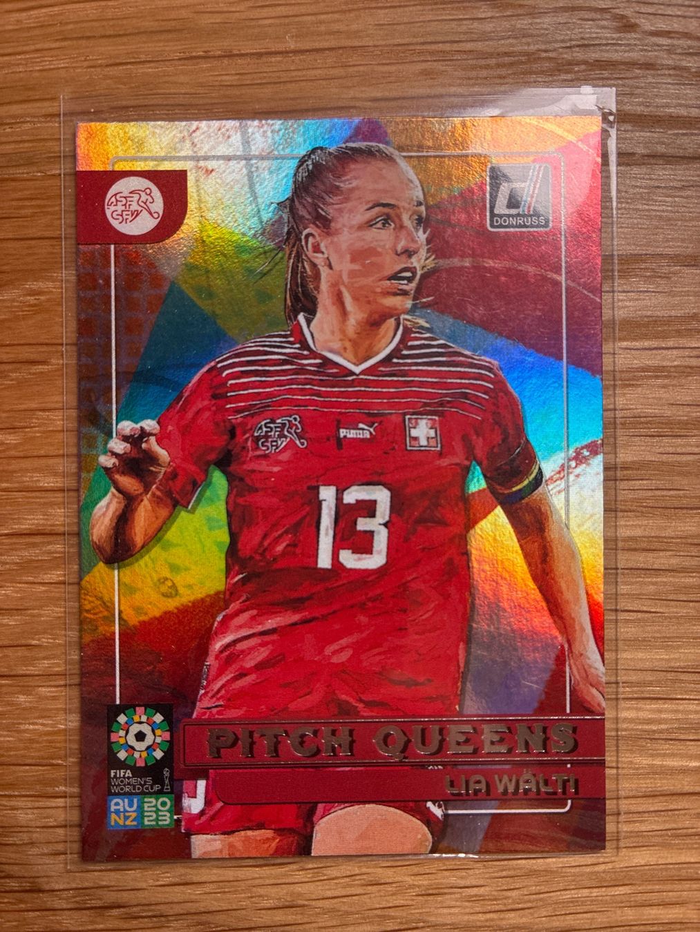 Topps Carte collezionabili: Panini Donruss Lia Wälti Schweiz Insert – Usato da Wangenried venduto da Garagara
