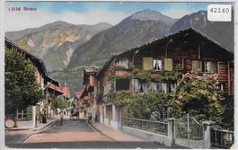Brienz - Dorfpartie - Litho
