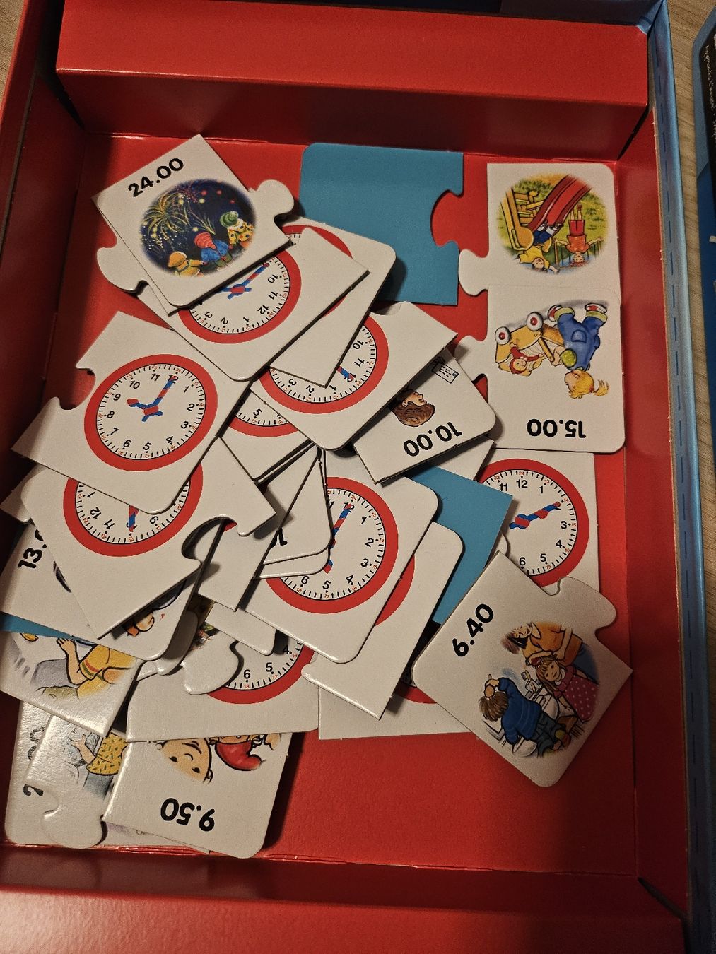 Spiele: Apprends l'heure: Jeu éducatif Noris, complet – Gebraucht aus La Joux FR von car_ck96 3