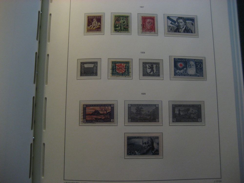 Leuchtturm SF-Vordruckalbum – Österreich 1980-2004, Blauer Drehstabbinder, Mit Schutztaschen