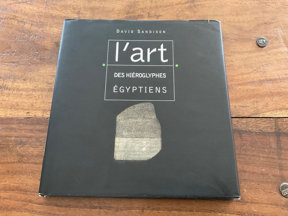 L'art des Hiéroglyphes Égyptiens - David Sandison (Gebraucht) in ...