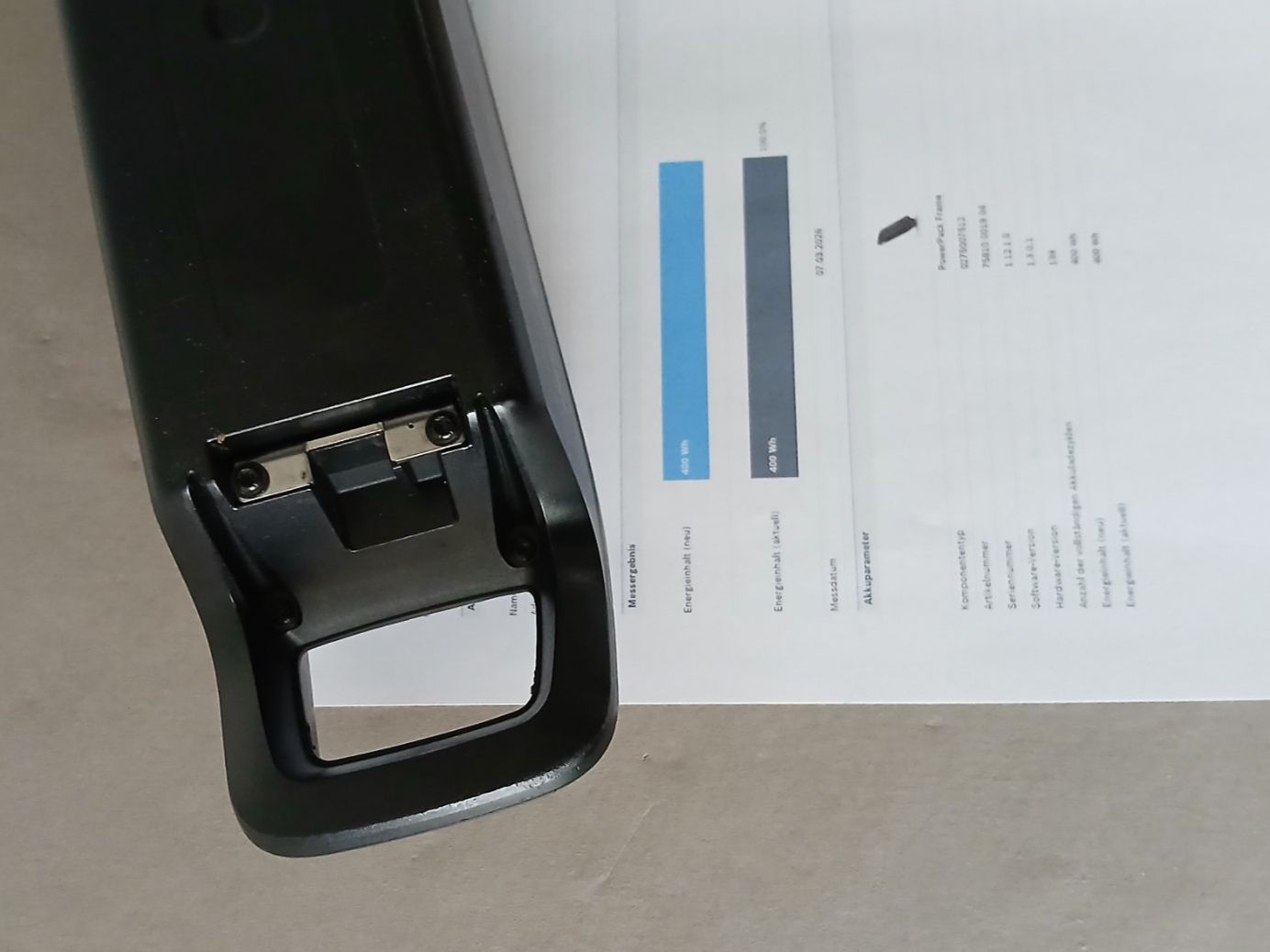 Bosch Batterie: Bosch Powerpack 400 mit 494Wh - inklusive Messbericht – Usato da Winterthur venduto da .-thx-. 5