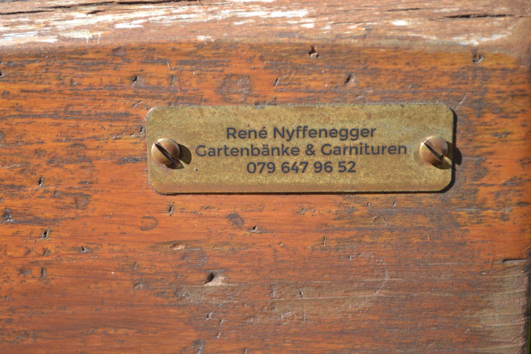 Bancs: HOLZBANK GARTEN 160CM – D'occasion à Affoltern am Albis par fcw-21 1