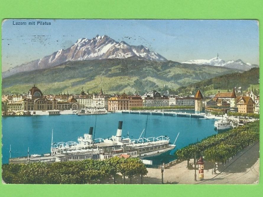 Cartoline postali: Luzern mit Pilatus – Nuovo (secondo la descrizione) da Zürich venduto da t24_de