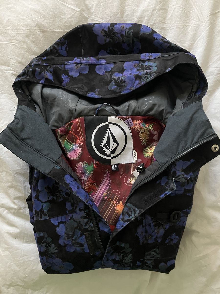 Volcom Giacche: Veste de ski à fleurs - VOLCOM – Usato da Genève venduto da sunflower.vintage 6