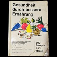 🥗Retro Kochbuch 1964 Gesundheit Ernährung🍏Rarität Rezepte✨