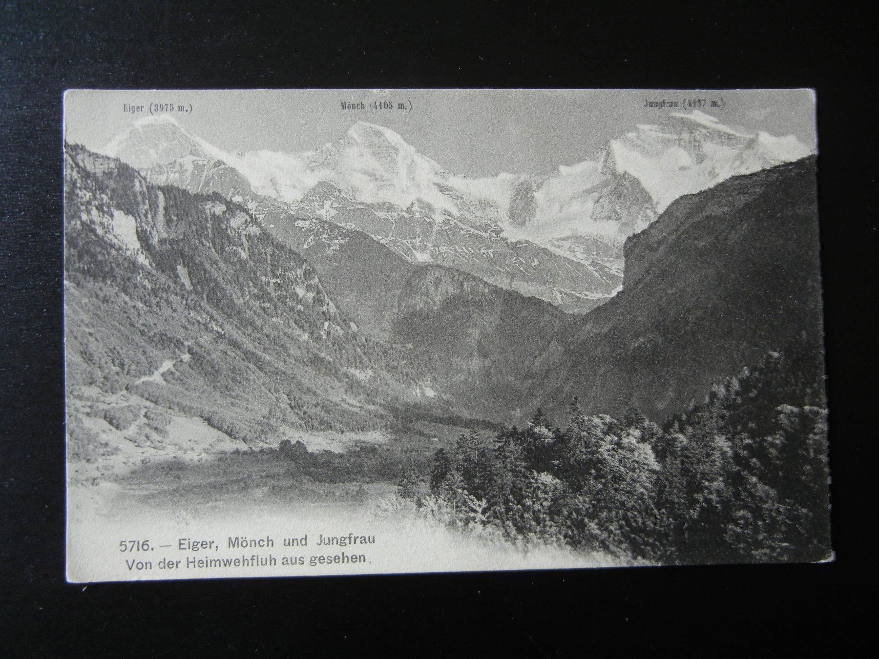 Cartes postales: Canton de Berne / Eiger – D'occasion à Courtelary par vivi94