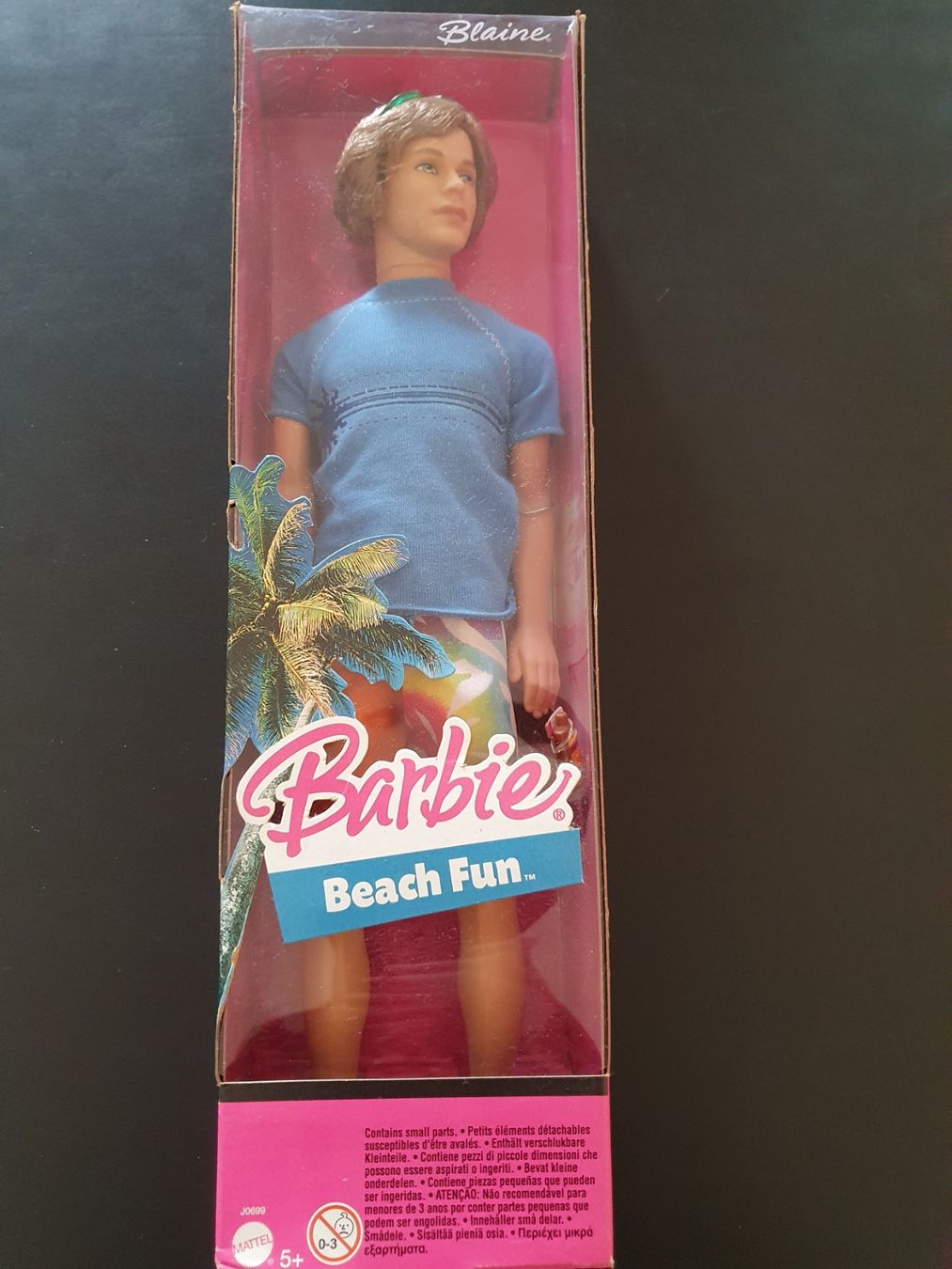 Bambole: Barbie Ken, Beach Fun Blaine 2005 – Usato da Zürich venduto da summersand