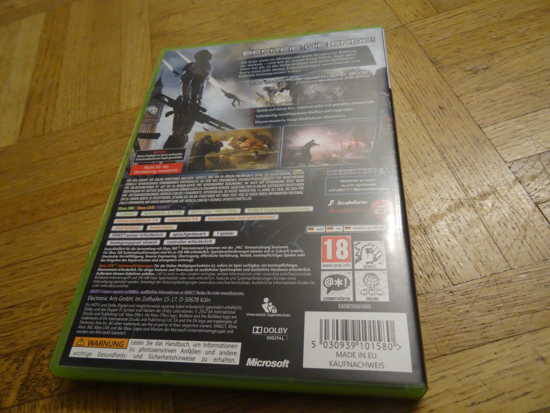 Microsoft Giochi: Mass Effect 3 XBOX 360 – Usato da Olten venduto da Disc-Ausverkauf 2