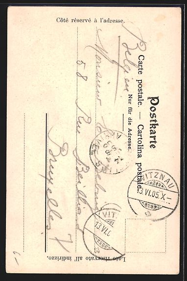 Cartoline postali: Vitznau /Vierwaldstättersee, Park-Hotel – Usato da Berlin venduto da bartko-reher 1