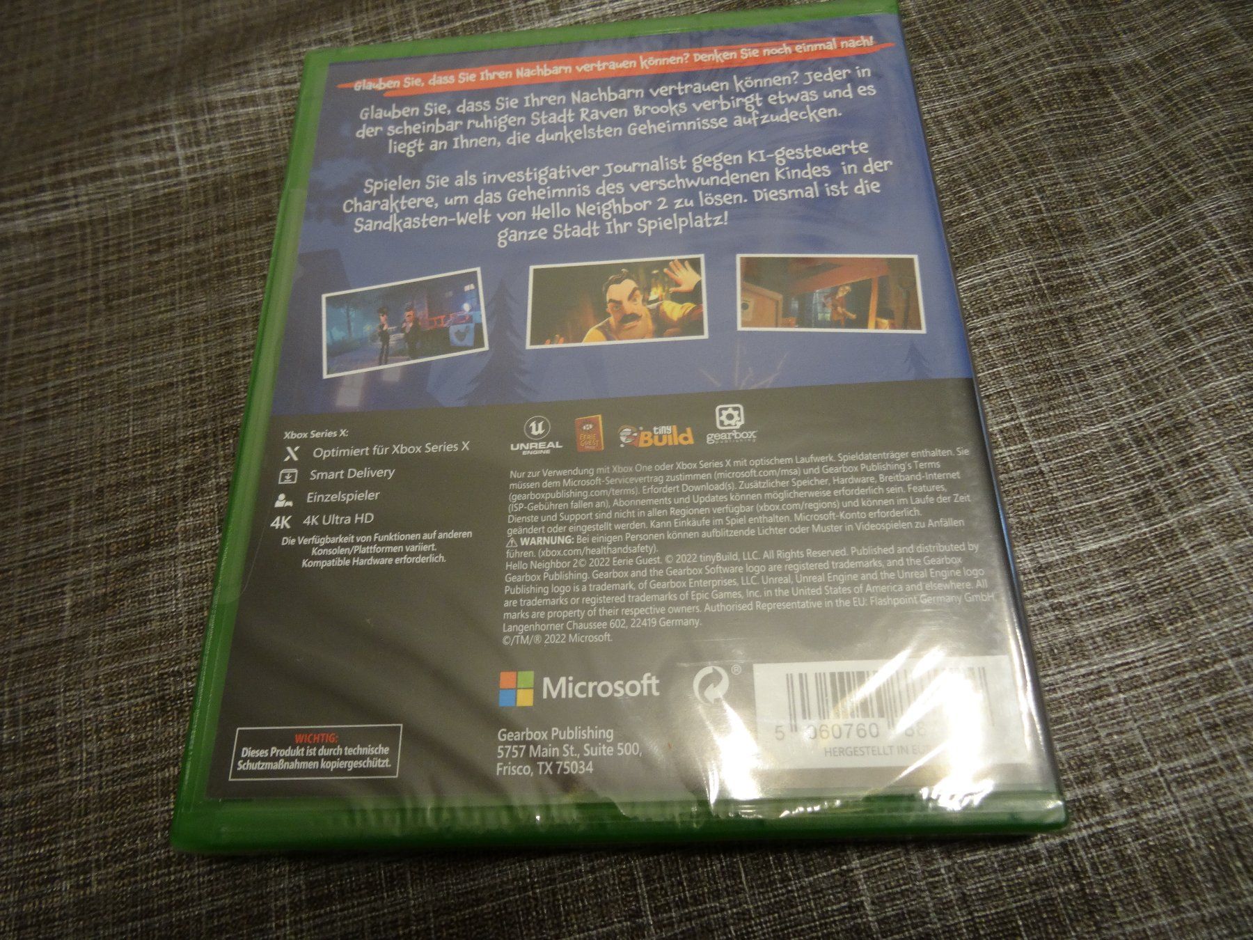Microsoft Spiele: Hello Neighbor 2 XBOX ONE CLASSIC NEUWARE – Neu und originalverpackt aus Olten von Disc-Ausverkauf 1