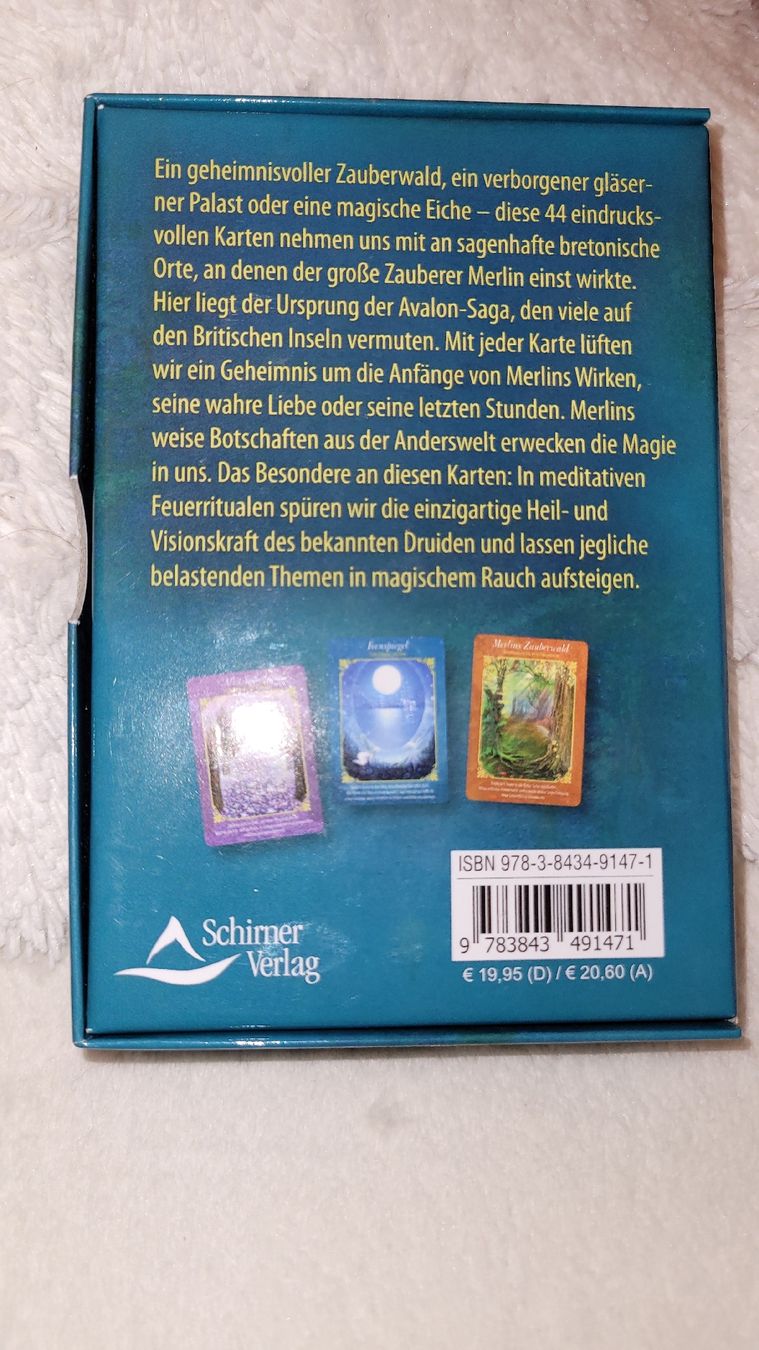 Giochi: Merlin Orakel: 44 Karten & Begleitbuch – Usato da Horgenberg venduto da Klatschmohnmaria 1