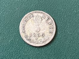 5 Kreuzer Franz Joseph I 1859