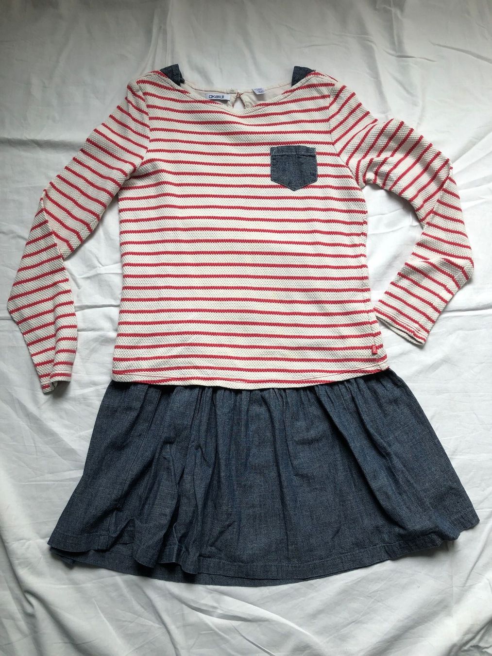 Okaidi Vestiti & Gonne: Okaidi-Kleid, Gr. 158 – Usato da Zürich venduto da anavlis-thymiano