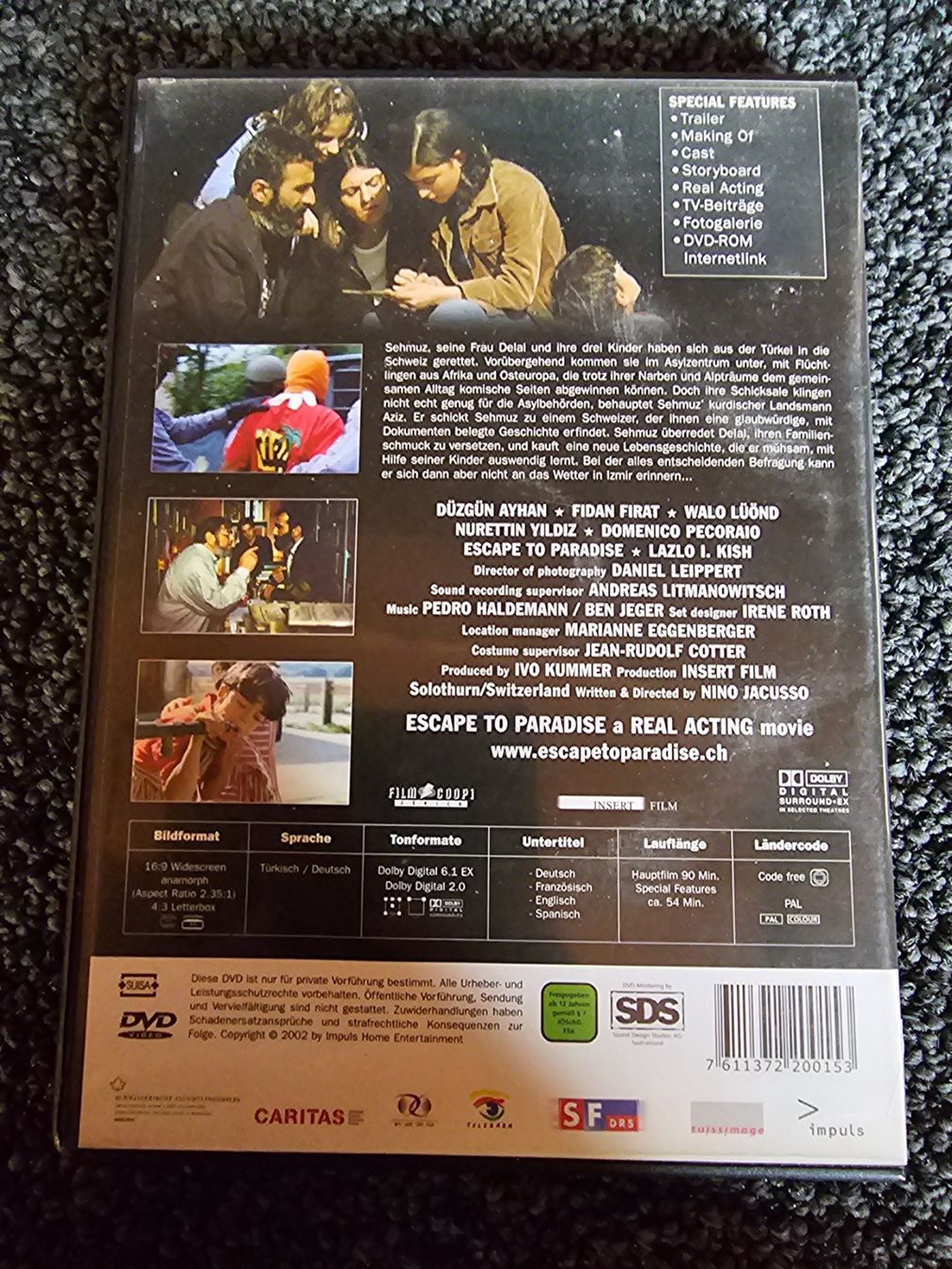 Tutti i DVDs: ESCAPE (13862) – Usato da Ruswil venduto da M71 1