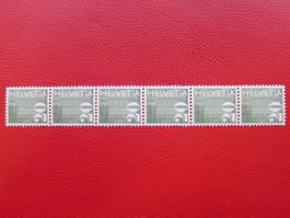 1970: Nr.484RM Rollenmarke Kontrollaufdruck
