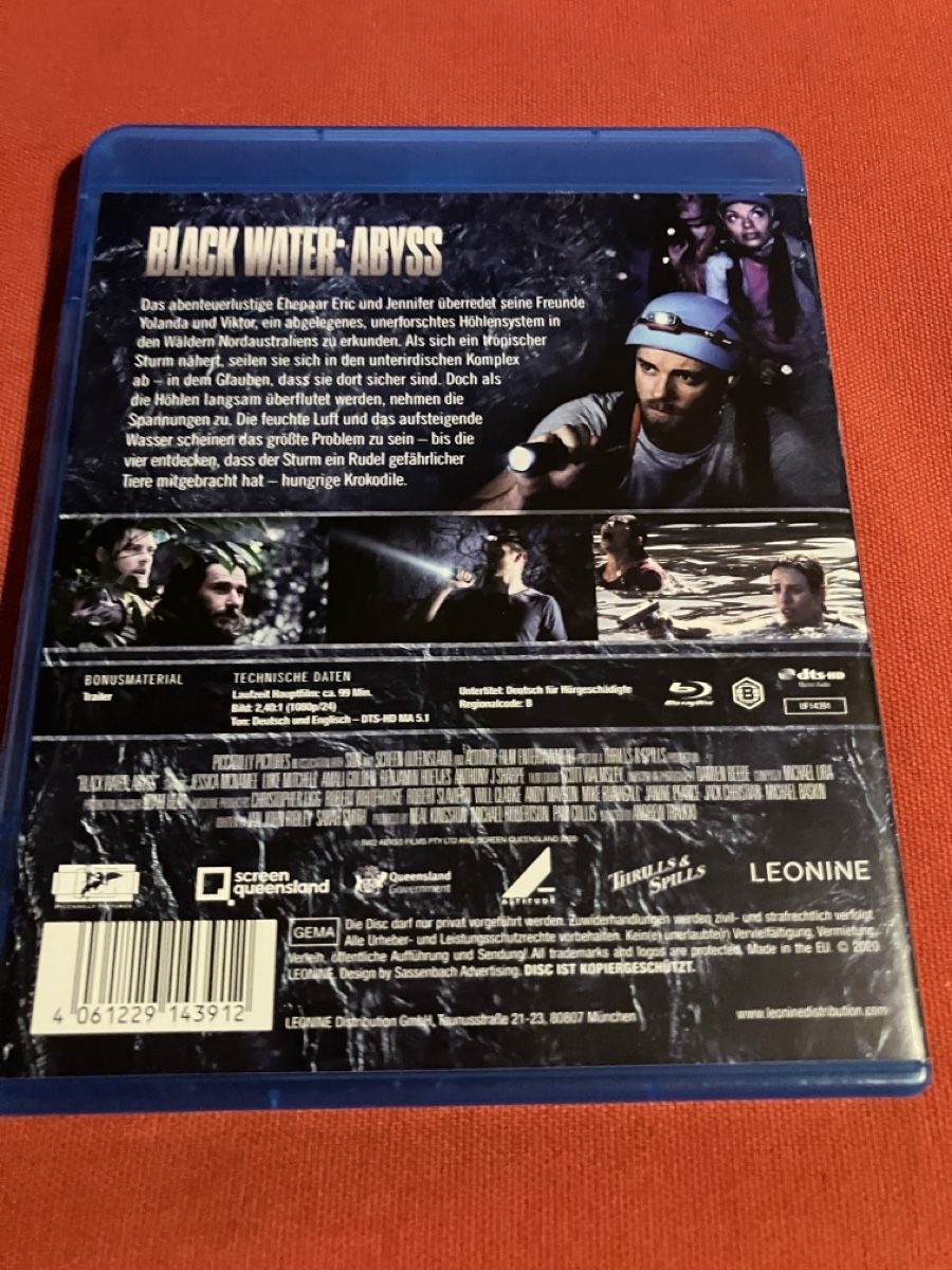 Tutti i DVDs: Black water abyss blu ray – Usato da Basel venduto da Kamelinski78 1