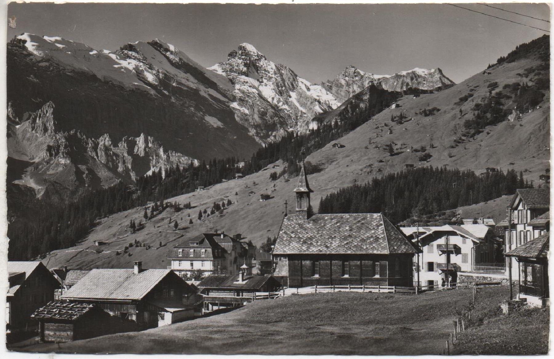 Ansichtskarten: MÜRREN Kath. Kapelle – Neu (gemäss Beschreibung) aus Jona von philajona