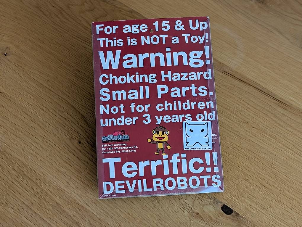 Figuren: Fling the Monkey Devilrobots Edition Monkey Robo 2004 – Neu und originalverpackt aus Neuchâtel von Nila_3D