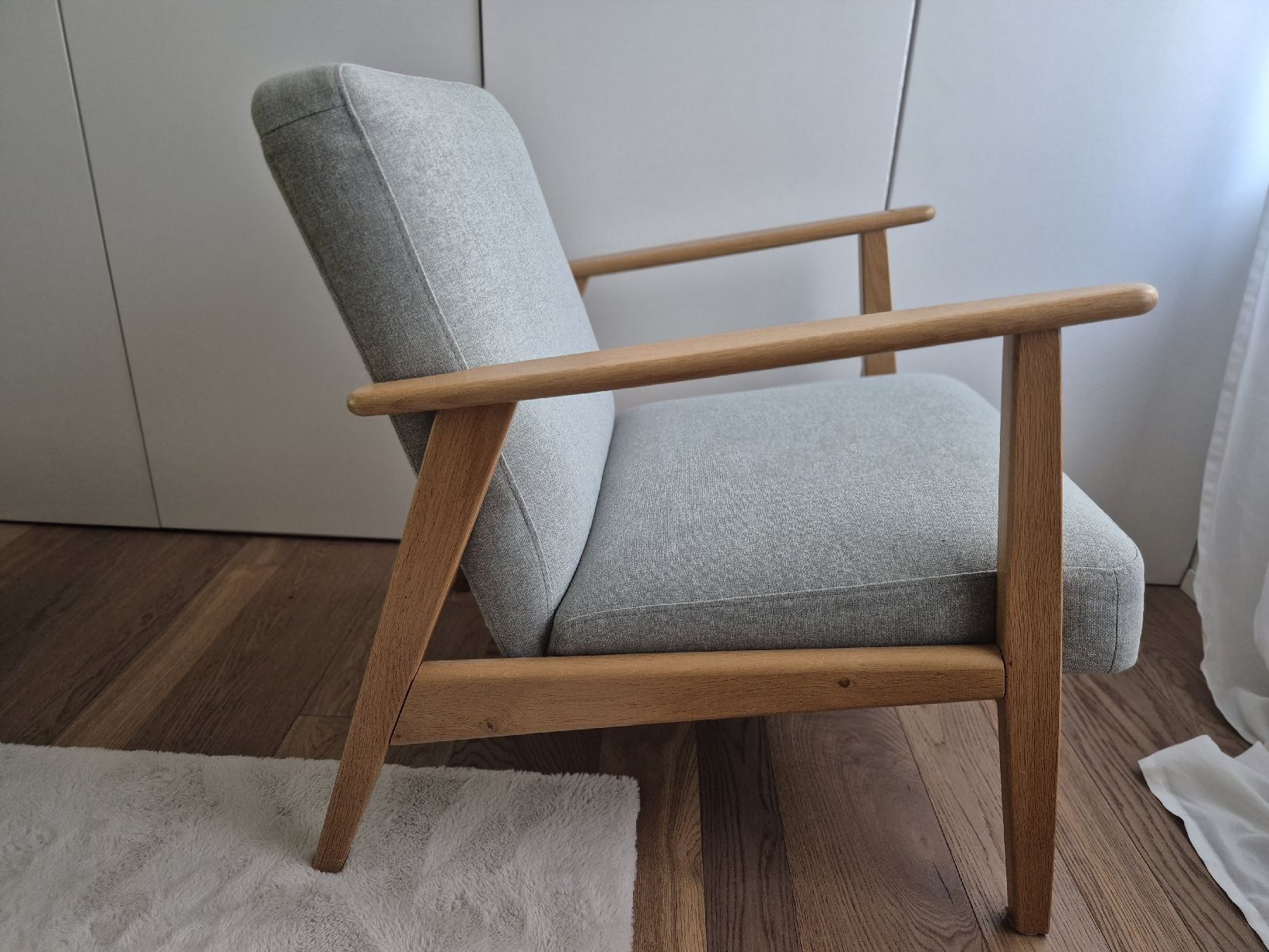 Ikea Poltrone: EKENÄSET Sessel, Eiche/Gunnared hellgrün – Usato da Brittnau venduto da troxxxi 1