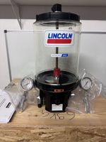 Lincoln SKF P203 Schmierpumpe 8L, Öl/Fett, 24V, neu/OVP