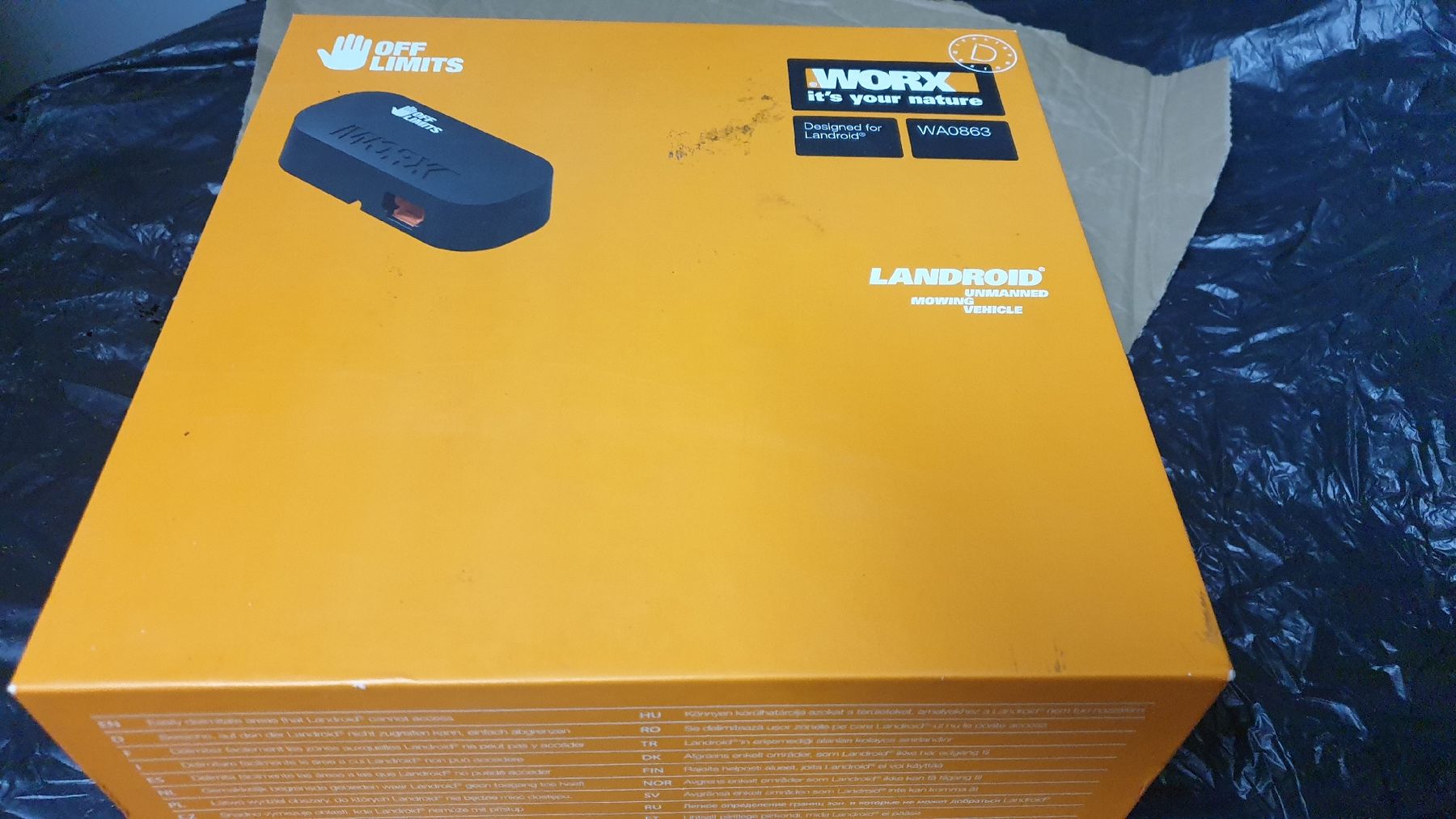 Worx Tagliaerba: WORX Off Limits WA0863 NEU STECKMODUL mahroboter – Nuovo (secondo la descrizione) da Val D Illiez venduto da SnowRoof