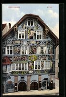 Schaffhausen, Ritter, Gebäude mit Fassa