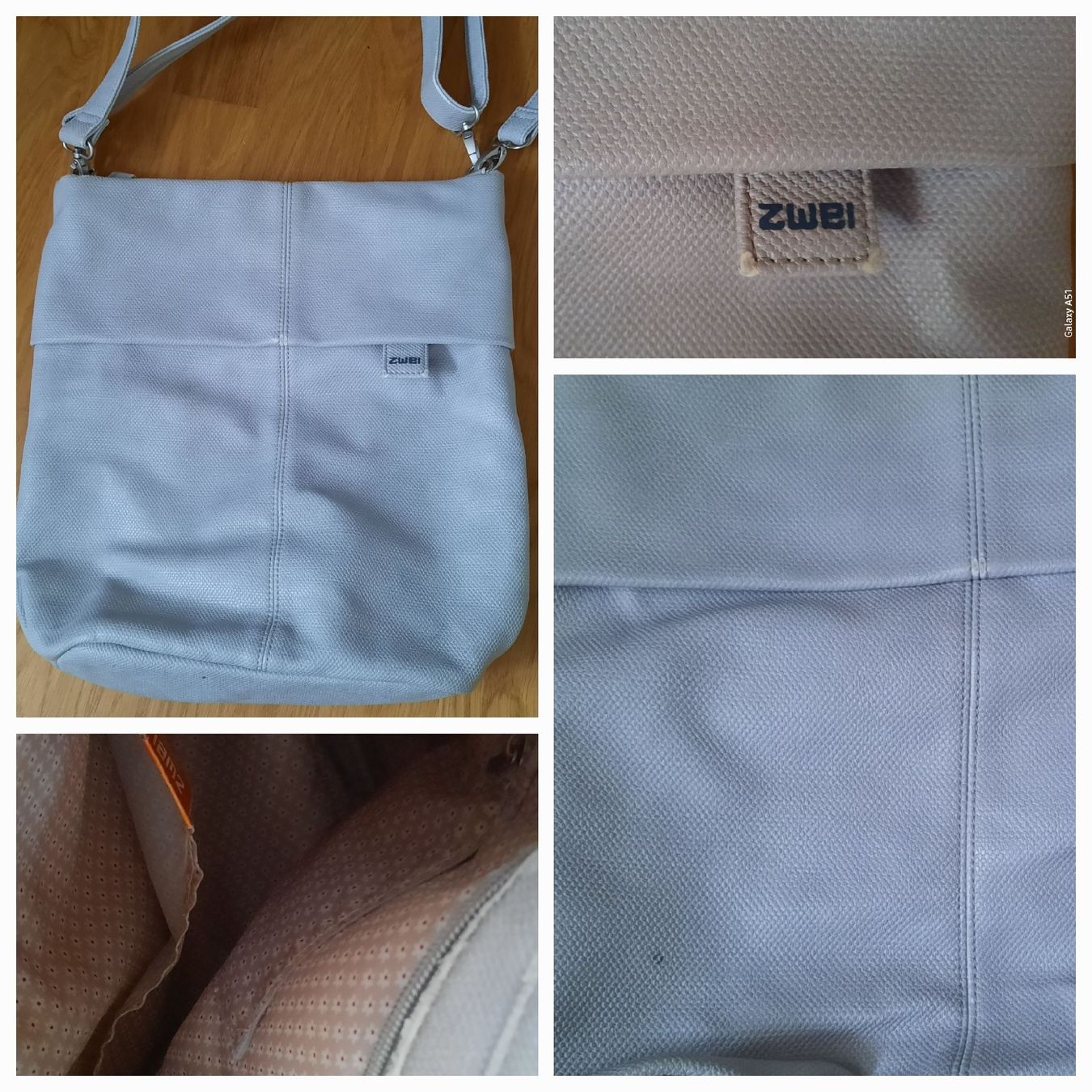 Zwei Borse da donna: ***ZWEI*** Tasche hellgrau defekt – Difettoso da Wädenswil venduto da H2H_Secondhandshop