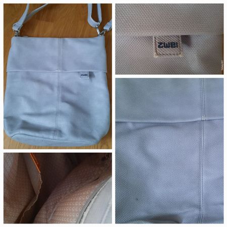 ***ZWEI*** Tasche hellgrau defekt