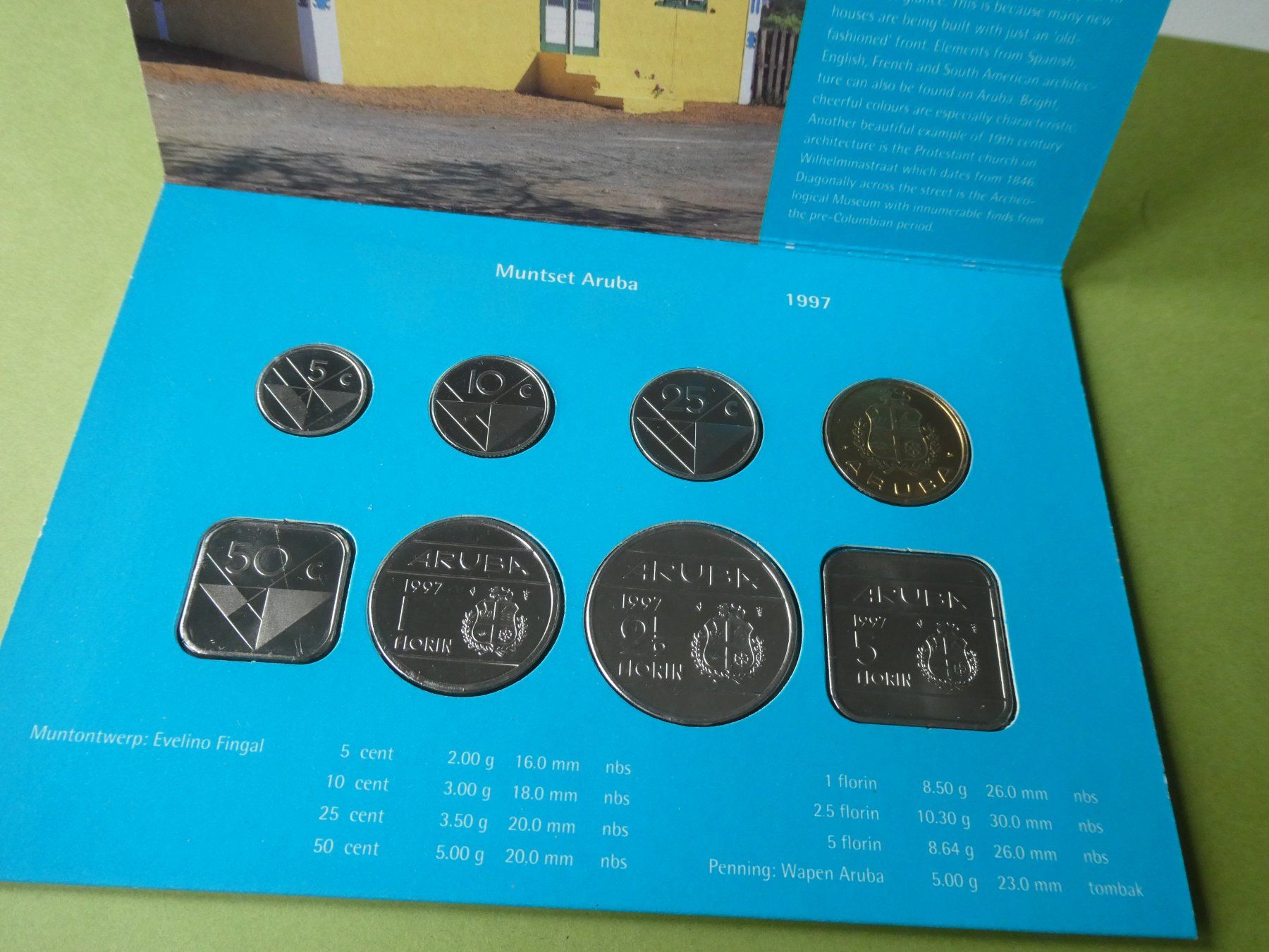 Toutes les monnaies: Aruba 1997, Muntset Aruba Fleur de coin – D'occasion à Hinterforst par Rohusri 1