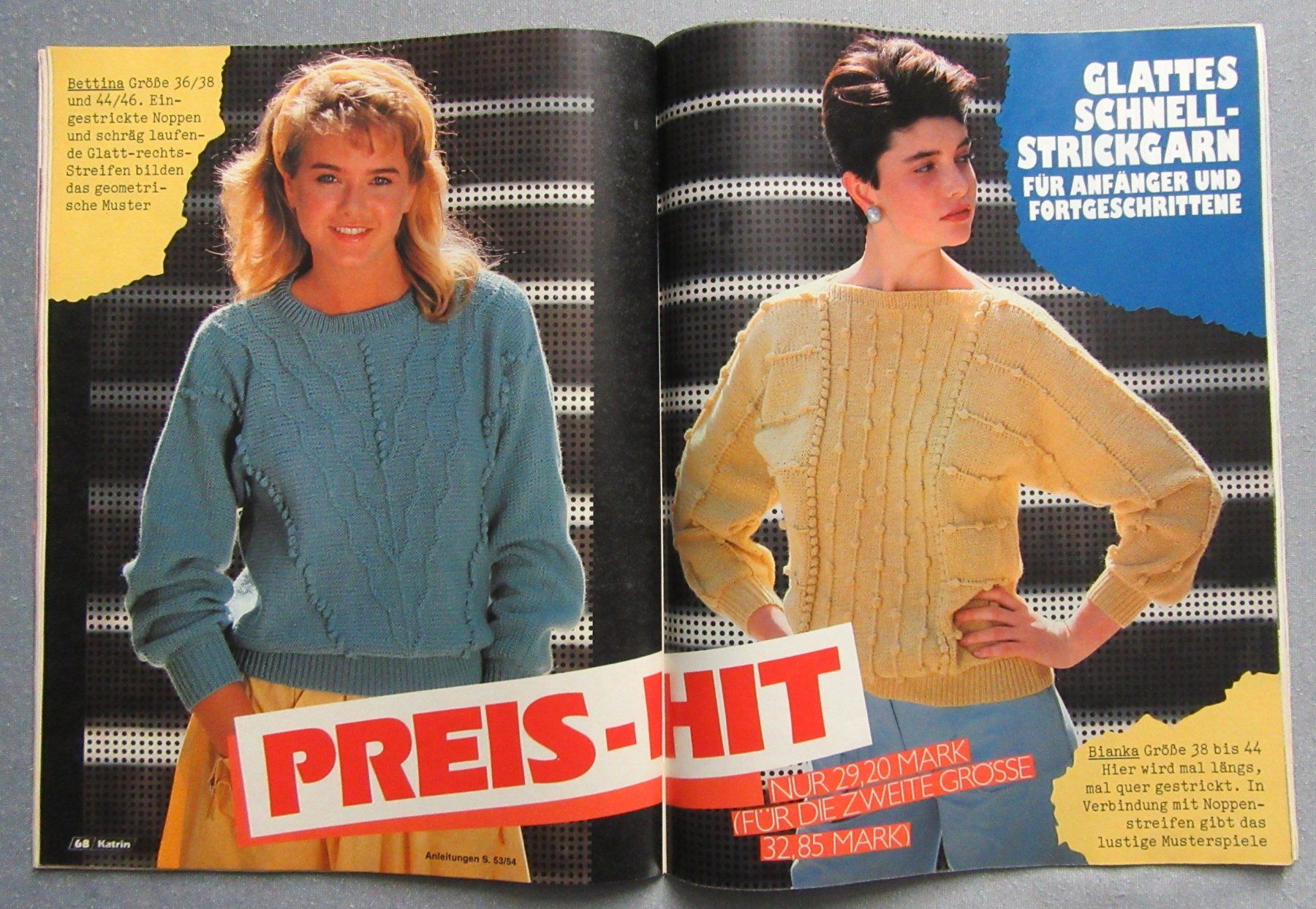 Riviste & Magazine: Katrin • Strick- und Häckelmode - Strickheft / Häkelheft – Usato da Auenstein venduto da Padabimbim 6
